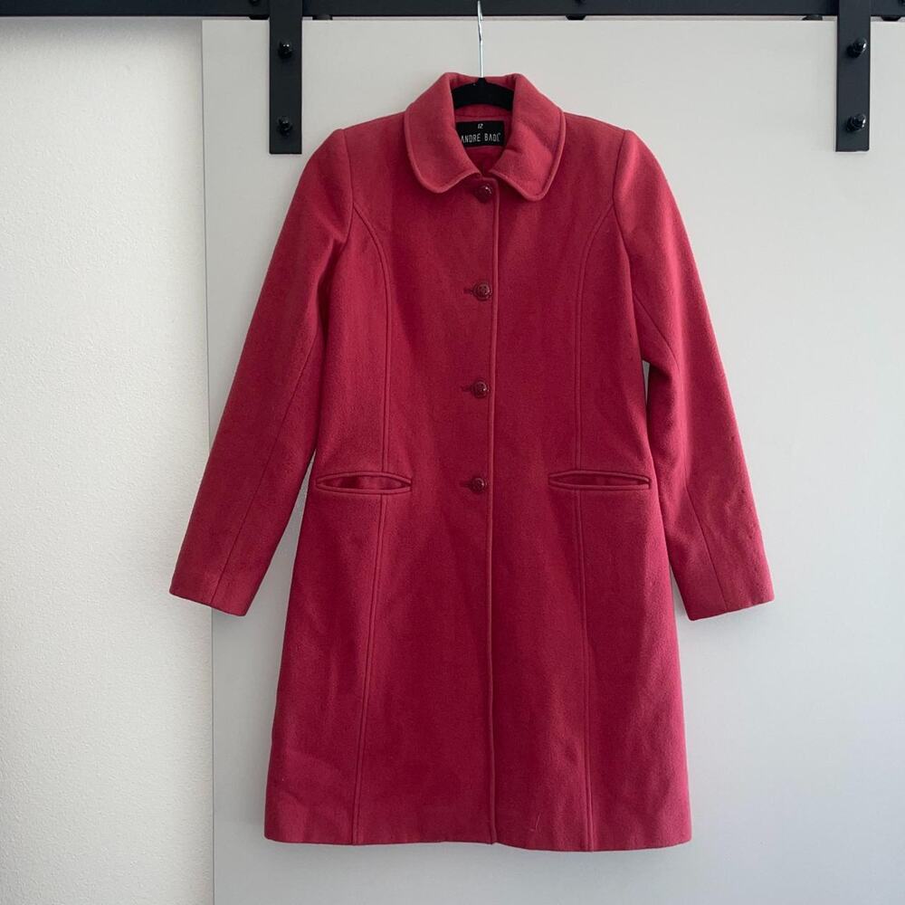 Red Vintage Cherry Coat